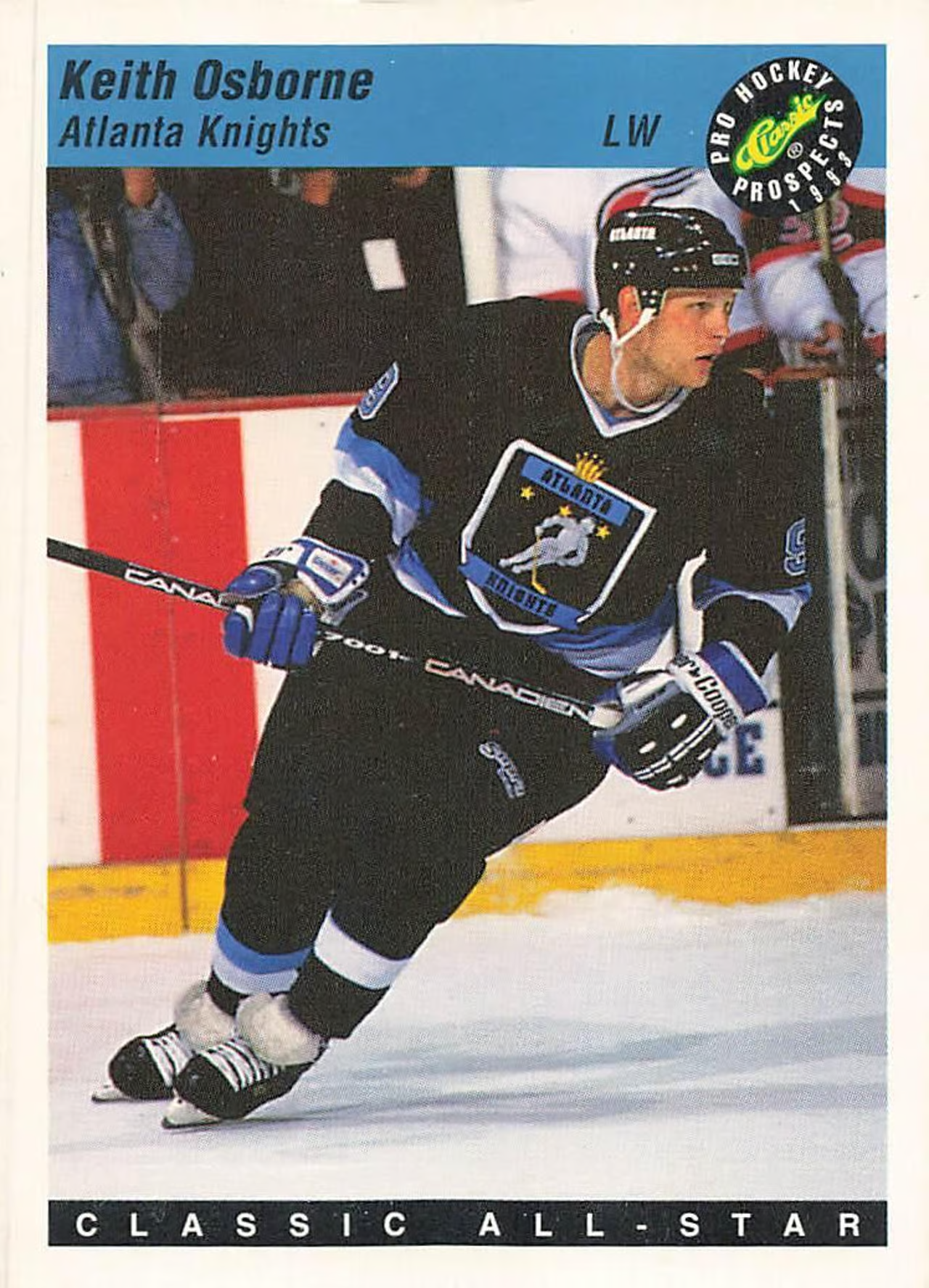 1993 Classic Pro Prospects #85 Keith Osborne