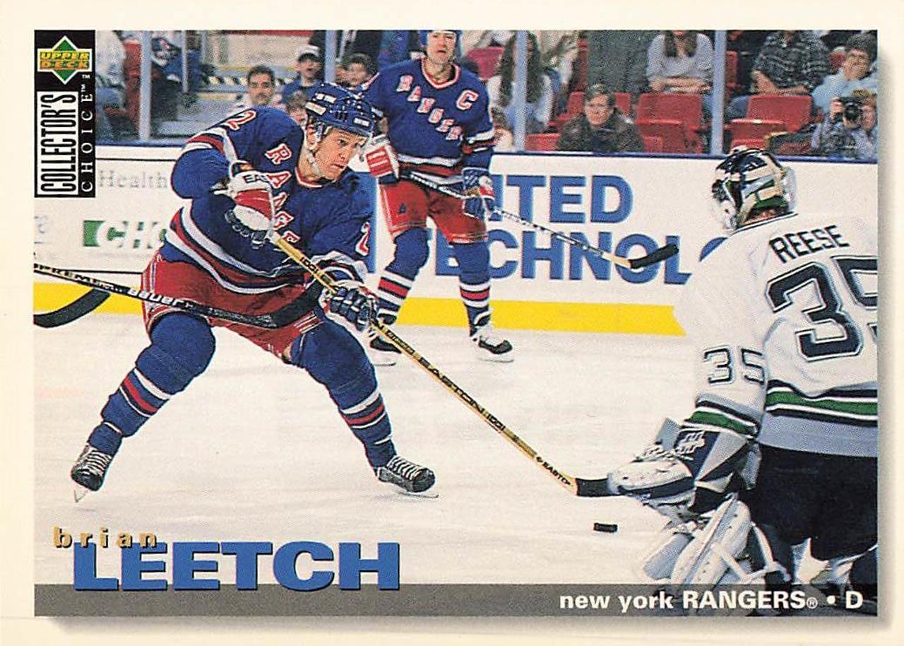 1995-96 Collector's Choice #247 Brian Leetch Player's Club