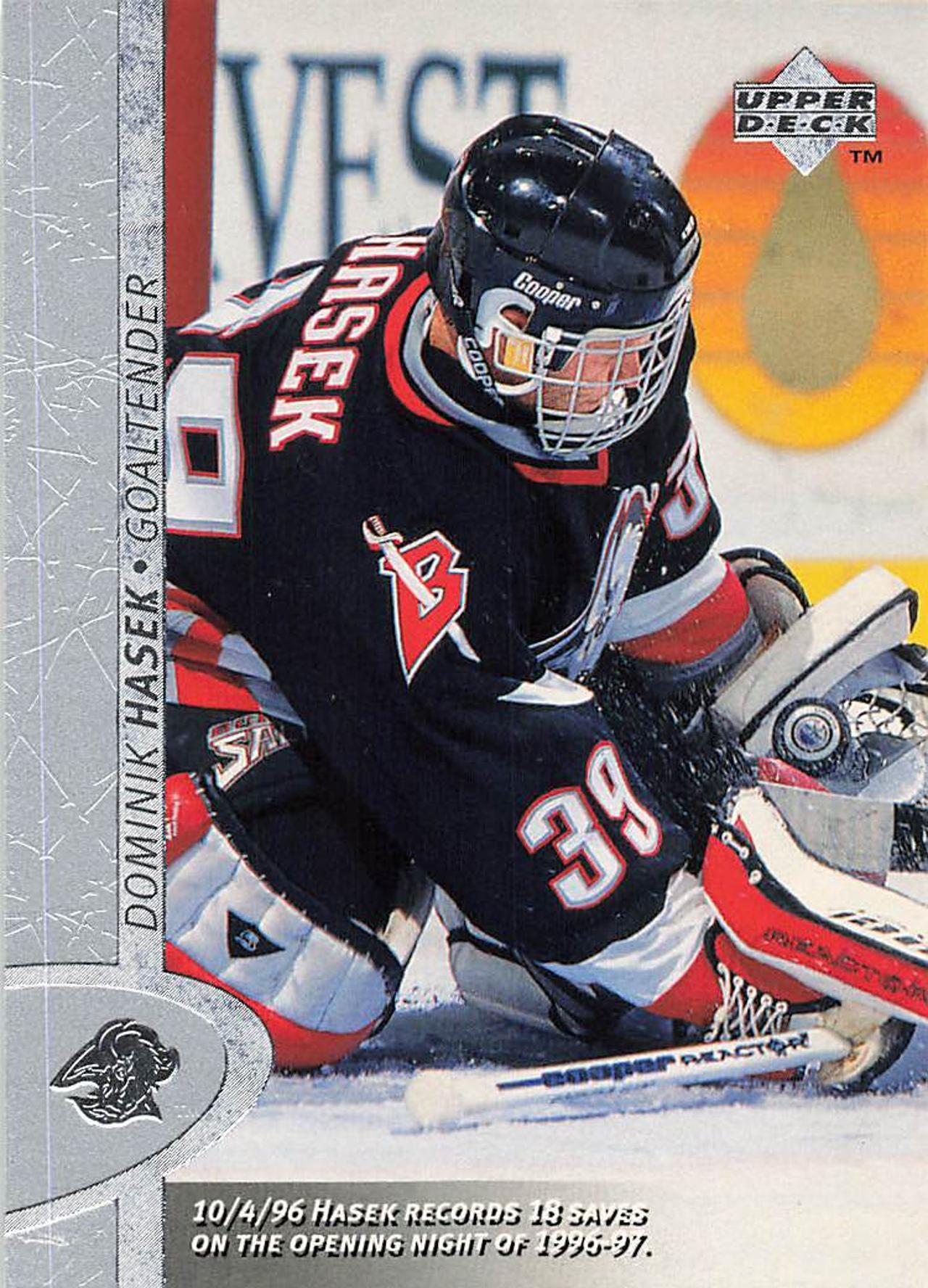 1996-97 Upper Deck #222 Dominik Hasek